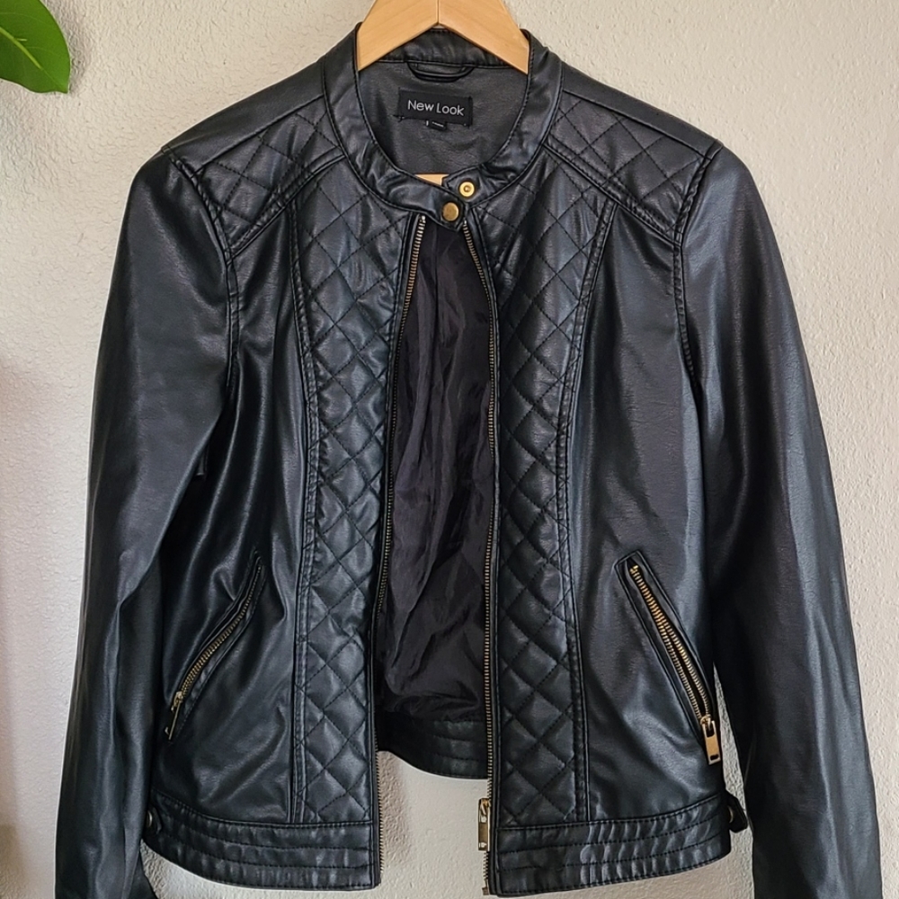 New look faux leather jacket